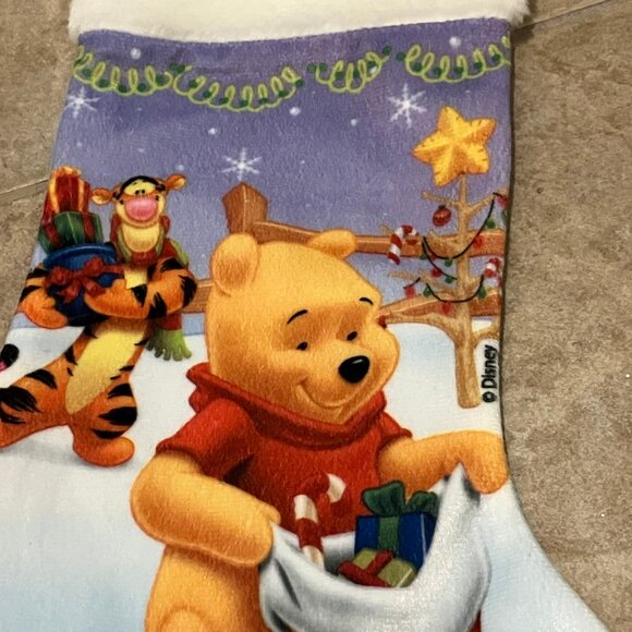 Disney Winnie the Pooh 16'' Holiday Stocking - Picture 3 of 6